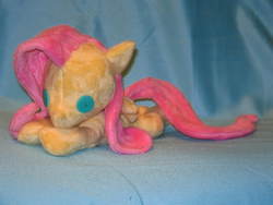 Size: 2592x1944 | Tagged: safe, artist:whiteheather, fluttershy, g4, beanie (plushie), irl, photo, plushie