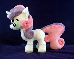 Size: 2163x1725 | Tagged: safe, artist:whiteheather, sweetie belle, g4, irl, photo, plushie