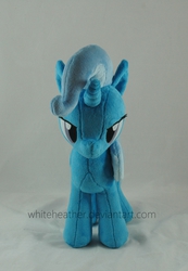 Size: 1215x1758 | Tagged: safe, artist:whiteheather, trixie, g4, irl, photo, plushie