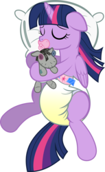 Size: 1829x2985 | Tagged: safe, artist:fallingferret, artist:fillyscoots42, smarty pants, twilight sparkle, alicorn, pony, g4, diaper, diaper fetish, diaperlight sparkle, eyes closed, female, fetish, mare, messy diaper, non-baby in diaper, pacifier, peeing in diaper, pissing, poofy diaper, simple background, transparent background, twilight sparkle (alicorn), urine, used diaper, wet, wet diaper, wetting, wetting diaper, white diaper
