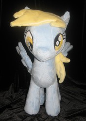 Size: 980x1388 | Tagged: safe, artist:whiteheather, derpy hooves, pegasus, pony, g4, female, irl, mare, photo, plushie