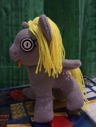 Size: 480x640 | Tagged: safe, artist:cannibalcupcakes, derpy hooves, pegasus, pony, g4, female, irl, mare, nightmare fuel, photo, plushie