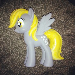 Size: 720x720 | Tagged: safe, artist:cannibalcupcakes, derpy hooves, pegasus, pony, g4, customized toy, female, mare, toy