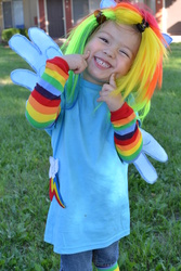 Size: 3072x4608 | Tagged: safe, artist:thexkiba, rainbow dash, human, g4, cosplay, irl, irl human, photo, solo