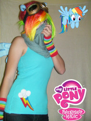 Size: 2736x3648 | Tagged: safe, artist:thexkiba, rainbow dash, human, g4, cosplay, high res, irl, irl human, photo