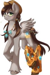 Size: 1024x1531 | Tagged: safe, artist:pyoo-kee-pony, oc, oc only, dark skyes, dusty waterfalls, solo, unshorn fetlocks