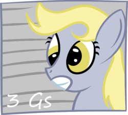 Size: 694x625 | Tagged: safe, artist:fetchbeer, derpy hooves, pegasus, pony, g4, female, mare, solo