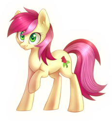 Size: 1000x1080 | Tagged: safe, artist:ls_skylight, roseluck, earth pony, pony, g4, commissioner:doom9454, female, simple background, solo, transparent background