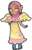 Size: 413x645 | Tagged: safe, artist:disceel, fluttershy, human, g4, dark skin, female, hijab, humanized, islam, islamashy, simple background, solo, transparent background, winged humanization