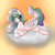 Size: 2000x2000 | Tagged: safe, artist:resonance, princess celestia, g4, cloud, female, high res, solo