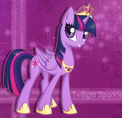 Size: 1533x1479 | Tagged: safe, artist:rrusha, twilight sparkle, alicorn, pony, g4, female, mare, solo, twilight sparkle (alicorn)