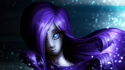 Size: 1920x1080 | Tagged: safe, artist:e-kate98, rarity, human, g4, female, humanized, solo