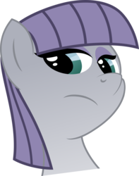 Size: 3102x3946 | Tagged: safe, artist:jackspade2012, maud pie, g4, female, high res, reaction image, simple background, smeel, solo, transparent background