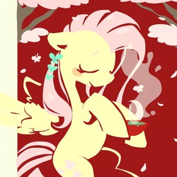 Size: 697x697 | Tagged: safe, artist:supernoncutie, fluttershy, g4, female, solo, tea