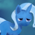 Size: 1024x1024 | Tagged: safe, artist:drakmire, trixie, pony, unicorn, g4, female, mare, sad, solo