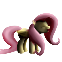 Size: 1024x1024 | Tagged: safe, artist:drakmire, fluttershy, g4, female, solo