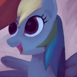 Size: 1024x1024 | Tagged: safe, artist:drakmire, rainbow dash, g4, female, solo