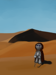 Size: 600x800 | Tagged: safe, artist:drakmire, dune, fremen, ponified