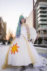 Size: 640x960 | Tagged: safe, artist:mintyblitzz, princess celestia, human, g4, cosplay, female, irl, irl human, photo, solo