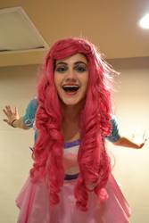 Size: 640x960 | Tagged: safe, artist:sarahndipity cosplay, pinkie pie, human, equestria girls, g4, cosplay, irl, irl human, marucon, photo, solo