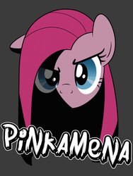 Size: 774x1032 | Tagged: safe, artist:drawponies, pinkie pie, earth pony, pony, g4, female, pinkamena diane pie, shirt design, solo