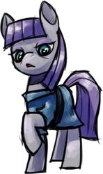 Size: 341x576 | Tagged: safe, artist:lunchwere, maud pie, g4, maud pie (episode), female, solo