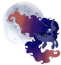 Size: 2550x2718 | Tagged: safe, artist:that-spotted-unicorn, princess luna, g4, female, high res, solo