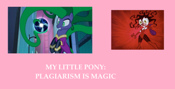 Size: 1660x840 | Tagged: safe, mane-iac, g4, duckery in the description, op is a duck, op is trying to start shit, plagiarism is magic, sedusa, the powerpuff girls