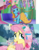 Size: 698x905 | Tagged: safe, screencap, fluttershy, rainbow dash (g3), tiddly wink, breezie, g3, g4, it ain't easy being breezies, the princess promenade, bracelet, clothes, dress, jewelry, shoes, tiara