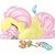 Size: 663x666 | Tagged: safe, artist:nyashaponyasha, fluttershy, g4, brushie, cute, female, shyabetes, sleeping, solo