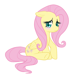 Size: 800x800 | Tagged: safe, artist:o0reika0o, fluttershy, g4, female, simple background, solo