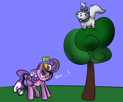 Size: 1280x1071 | Tagged: safe, artist:blank hooves, opalescence, screwball, g4