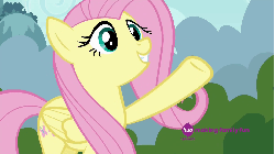 Size: 1920x1080 | Tagged: safe, screencap, fluttershy, pinkie pie, g4, it ain't easy being breezies, animated, female, hub logo