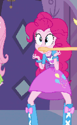 Size: 371x601 | Tagged: safe, screencap, pinkie pie, equestria girls, g4, animated, female, fgsfds