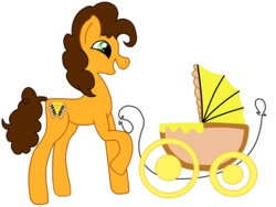 Size: 1600x1200 | Tagged: safe, artist:kitsamoon, cheese sandwich, earth pony, pony, g4, male, simple background, solo, stallion, transparent background