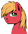 Size: 793x974 | Tagged: safe, artist:xioade, edit, editor:vb, big macintosh, earth pony, pony, g4, earring, freckles, lip ring, looking at you, male, nose ring, piercing, profile, simple background, smiling, solo, stallion, transparent background