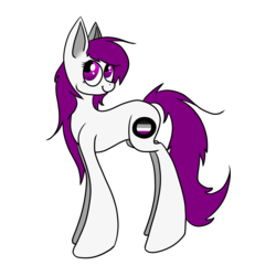 Size: 1513x1512 | Tagged: safe, artist:winter-hooves, oc, oc only, earth pony, pony, asexual, asexual pride flag, female, mare, ponified, pride, simple background, solo, transparent background, vector