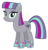 Size: 2888x3000 | Tagged: safe, artist:katequantum, maud pie, earth pony, pony, g4, maud pie (episode), female, high res, rainbow power, rainbow power-ified, simple background, solo, transparent background, vector, wrong cutie mark