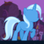 Size: 500x500 | Tagged: safe, edit, editor:parzival, screencap, trixie, pony, unicorn, g4, blank flank, female, mare, no face, solo