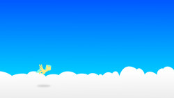 Size: 3840x2160 | Tagged: safe, artist:ravingspectrum, sunshower raindrops, pegasus, pony, g4, cloud, cloudy, female, high res, mare, minimalist, silhouette, sky, solo, spread wings, wings