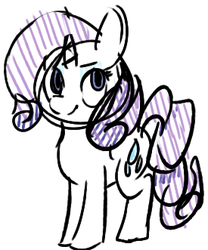Size: 275x331 | Tagged: safe, artist:moonblizzard, rarity, g4, ask, female, rarity answers, solo, tumblr