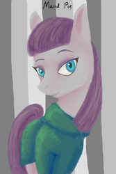 Size: 640x960 | Tagged: safe, artist:kathdweeb, maud pie, g4, maud pie (episode), female, solo