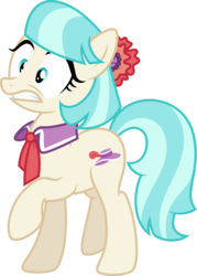 Size: 5009x6993 | Tagged: safe, artist:claritea, coco pommel, earth pony, pony, g4, rarity takes manehattan, absurd resolution, female, simple background, solo, transparent background, vector