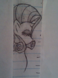 Size: 768x1024 | Tagged: safe, artist:astronomus, rarity, g4, female, sketch, solo