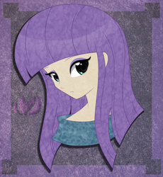 Size: 900x977 | Tagged: safe, artist:raininess, maud pie, human, g4, maud pie (episode), anime, female, humanized, solo