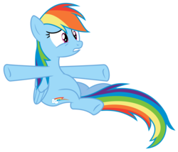 Size: 7018x6000 | Tagged: safe, artist:masem, rainbow dash, pony, g4, maud pie (episode), .svg available, absurd resolution, female, food baby, implied stuffing, simple background, solo, stuffed, stuffed belly, transparent background, vector