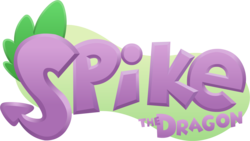 Size: 3000x1689 | Tagged: safe, artist:doctor-g, spike, g4, logo, simple background, spike as spyro, spyro the dragon (series), transparent background