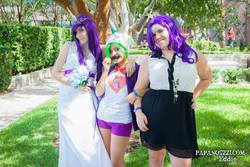 Size: 2048x1365 | Tagged: safe, rarity, spike, human, g4, cosplay, irl, irl human, photo