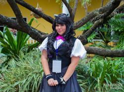 Size: 2048x1513 | Tagged: safe, octavia melody, human, g4, clothes, cosplay, irl, irl human, photo, skirt, solo