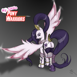 Size: 500x500 | Tagged: safe, artist:dreadcoffins, pegasus, pony, beautiful, butt, dynasty warriors, koei, plot, ponified, romance of the three kingdoms, solo, wei, wings, zhang he